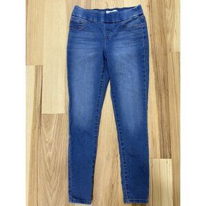 Nine West Super Skinny Pull-On Jeans Light/Medium Wash EUC